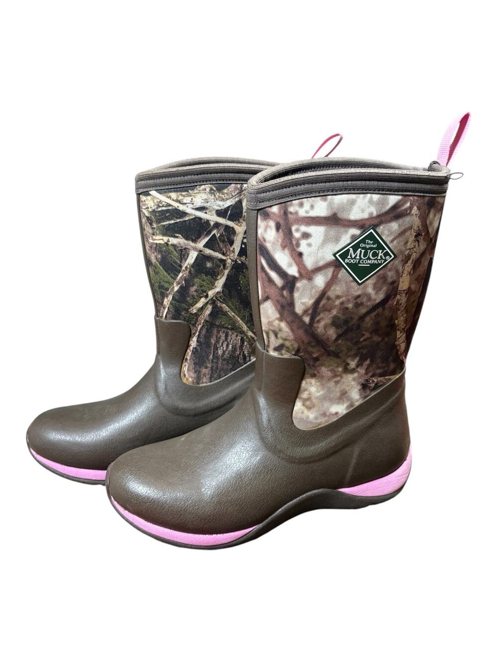 Original Muck Boots Woody Max Realtree Camo Women’s 8 Waterproof Hunting Snow